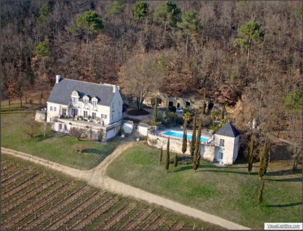 Domaine Beausejour Bed and Breakfast Panzoult Exteriör bild