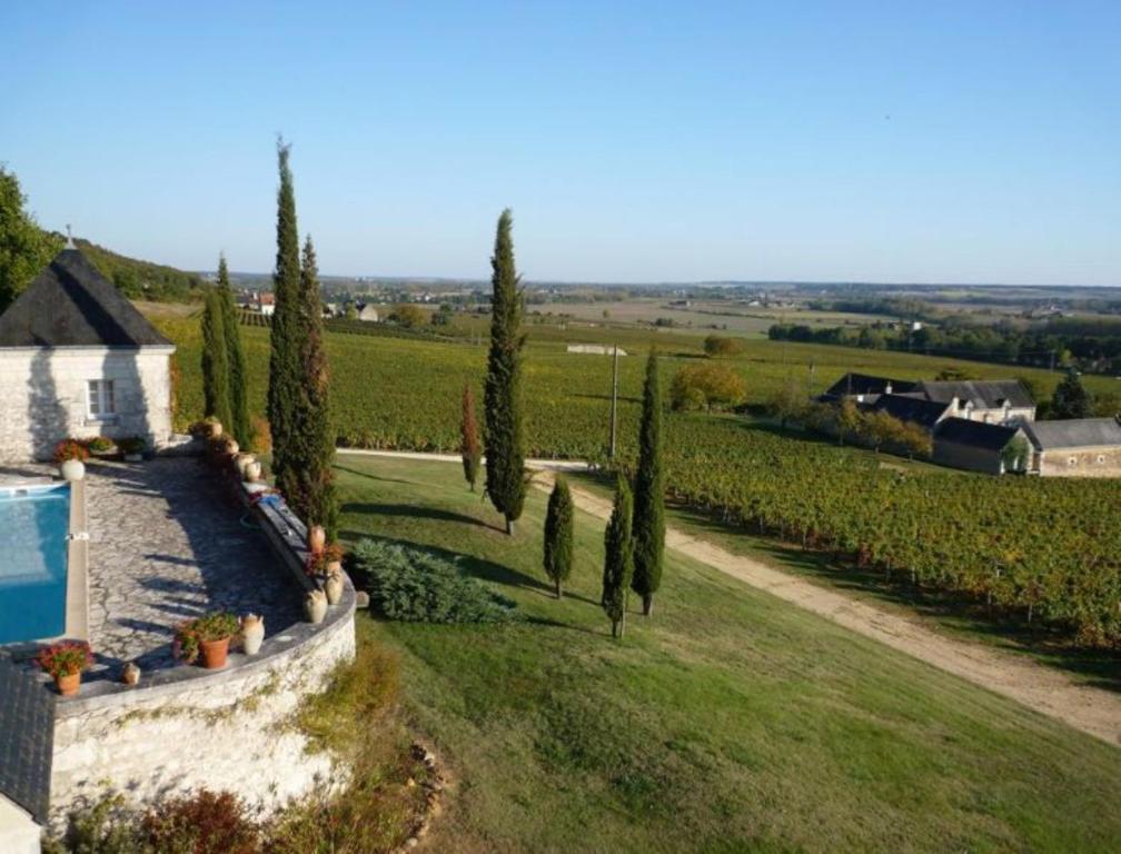 Domaine Beausejour Bed and Breakfast Panzoult Exteriör bild
