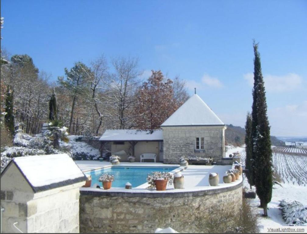 Domaine Beausejour Bed and Breakfast Panzoult Exteriör bild